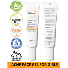 Deals, Discounts & Offers on Personal Care Appliances - KIRIKURA Vegan ACNE Face Gel For Girls, clean and clear face gel with Salicyclic Acid, Cinnamom Bark Extract, Nicotinamide, Tea Tree Oil