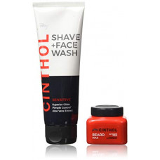 Deals, Discounts & Offers on Personal Care Appliances - Cinthol Sensitive Shave + Face Wash, 100ml with Beard Wax, 50g