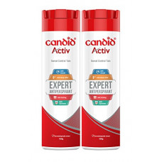 Deals, Discounts & Offers on Personal Care Appliances -  Candid Activ Sweat Control Talc, 100 g (Pack of 2)