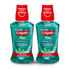 Deals, Discounts & Offers on Personal Care Appliances -  Colgate Mouthwash - Plax Fresh Mint, Alcohol Free, Imported 250 ml (Pack of 2)