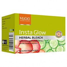 Deals, Discounts & Offers on Personal Care Appliances - VLCC Insta Glow Herbal Bleach Salon, 342gm