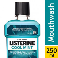 Deals, Discounts & Offers on Personal Care Appliances -  Listerine Cool Mint Mouthwash 250ml