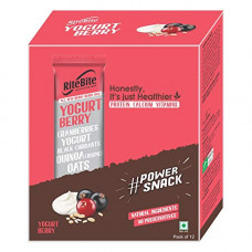 Deals, Discounts & Offers on Personal Care Appliances - RiteBite Yoghurt Berry Bar 420g - Pack of 12