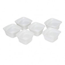 Deals, Discounts & Offers on Home & Kitchen - Somil Designer White and Red Dinner Set of 6 Psc- 09