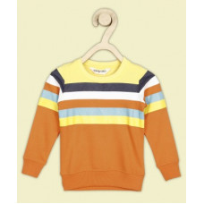 Deals, Discounts & Offers on Baby & Kids - Miss & ChiefFull Sleeve Striped Boys Sweatshirt