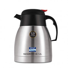 Deals, Discounts & Offers on Home & Kitchen - Kent Stainless Steel Vacuum Pot, 1.2 Litre, Silver