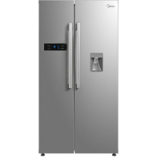 Deals, Discounts & Offers on Home Appliances - Midea 584 L Frost Free Side by Side Refrigerator(Silver, MRF5920WDSSF)