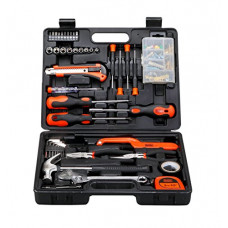 Deals, Discounts & Offers on Gardening Tools - BLACK+DECKER BMT126C Hand Tool Kit (126-Pieces), Orange and Black