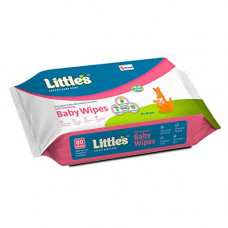 Deals, Discounts & Offers on  -  Little's Soft Cleansing Baby Wipes with Aloe Vera, Jojoba Oil and Vitamin E (80 Wipes)