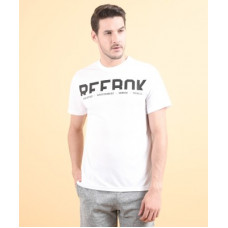 Deals, Discounts & Offers on Men - [Size XXL] REEBOKSolid, Printed Men Round or Crew White T-Shirt