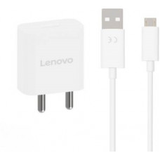 Deals, Discounts & Offers on Mobile Accessories - Lenovo LVSC44 10W 2.1 A Mobile Charger with Detachable Cable(White, Cable Included)
