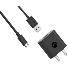 Deals, Discounts & Offers on Mobile Accessories - Motorola SJSC44 2 A Mobile Charger with Detachable Cable(Black, Cable Included)