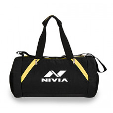 Deals, Discounts & Offers on  - NIVIA Beast Gym Bag ? Black?Yellow