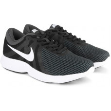 Deals, Discounts & Offers on Men - [Size 9] NikeREVOLUTION 4 Running Shoes For Men(Green, Black)