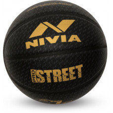 Deals, Discounts & Offers on Auto & Sports - Nivia Pro Street Basketball - Size: 7(Pack of 1, Black)