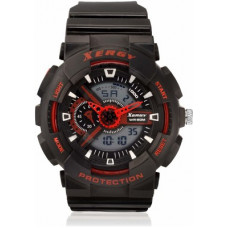 Deals, Discounts & Offers on Watches & Wallets - XergyAnalog Digital, water proof , Alarm , Stopwatch , LED Light , Dual time Sports Watch 8215-1 Heavyweight 8221 Analog-Digital Watch - For Men