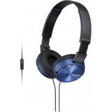 Deals, Discounts & Offers on Headphones - Sony 310AP Wired Headset(Blue, Wired over the head)
