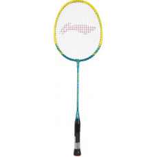 Deals, Discounts & Offers on Auto & Sports - Li-Ning New Smash XP-3 Strung Badminton Racquet (Blue/Lime) Green, Blue Strung Badminton Racquet(Pack of: 1, 93 g)