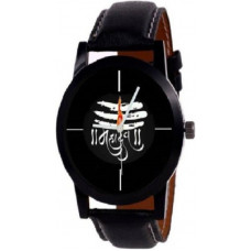 Deals, Discounts & Offers on Watches & Wallets - Newmenblack mahadev classic Analog Watch - For Men