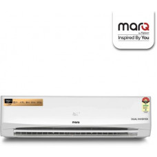 Deals, Discounts & Offers on Air Conditioners - MarQ by Flipkart 1.5 Ton 5 Star Split Dual Inverter AC - White(FKAC155SIAP, Copper Condenser)