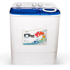 Deals, Discounts & Offers on Home Appliances - Sansui 6.5 kg Powerful Spin, Breeze Dryer Technology Semi Automatic Top Load Blue(JSX65S-2022N)