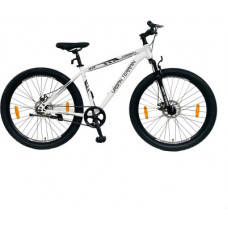 Deals, Discounts & Offers on Auto & Sports - Urban Terrain UT4000S27.5 Steel MTB with Installation Services 27.5 T Mountain Cycle(Single Speed, White)