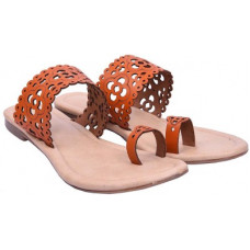Deals, Discounts & Offers on Women - [Size 4, 5] JadeWomen Beige Flats Sandal