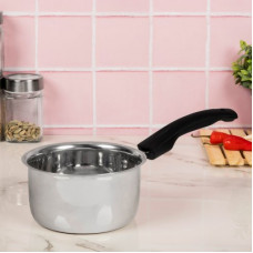 Deals, Discounts & Offers on Cookware - Flipkart SmartBuy Sauce Pan 14 cm diameter(Steel)