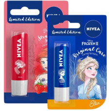 Deals, Discounts & Offers on  - NIVEA Lip Balm, Disney Limited Edition Strawberry Shine, 4.8g & Lip Balm, Disney Limited Edition Original Care, 4.8g (Pack of 2) Strawberry(Pack of: 2, 9.6 g)