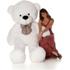 Deals, Discounts & Offers on Toys & Games - Tedstree 3 feet White teddy bear - 90.35 cm(White)
