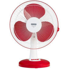 Deals, Discounts & Offers on Home Appliances - Usha Mist Air Icy 400 mm 3 Blade Table Fan(Red, Pack of 1)