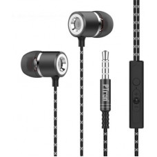 Deals, Discounts & Offers on Headphones - PTron Flux In-Ear Stereo 3.5mm Pin With Noise Cancellation Wired Headset(Black, Wired in the ear)