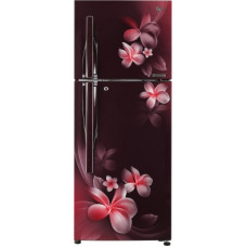 Deals, Discounts & Offers on Home Appliances - LG 260 L Frost Free Double Door 3 Star (2020) Convertible Refrigerator(Scarlet Plumeria, GL-T292RSPN)