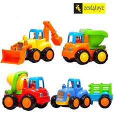 Deals, Discounts & Offers on Toys & Games - MeeMee Unbreakable Automobile Car Toy Set For Children Kids Toys Construction Team Set Of 4(Multicolor)
