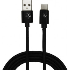Deals, Discounts & Offers on Mobile Accessories - Flipkart SmartBuy ACRBB1M01 1 m Braided Type C Cable (Compatible with Mobile, Tablet, Black, Sync and Charge Cable)(Compatible with Mobile, Tablet, Black, One Cable)