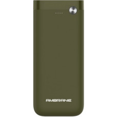 Deals, Discounts & Offers on Power Banks - Ambrane 20000 mAh Power Bank (Fast Charging, 10 W)(Olive Green, Lithium Polymer)
