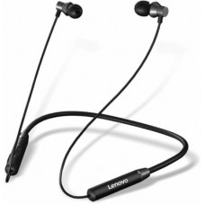 Deals, Discounts & Offers on Headphones - Lenovo HE05 Black Bluetooth Headset(Black, Wireless in the ear)