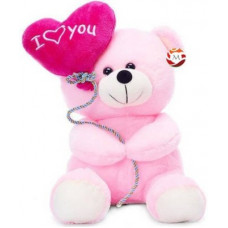 Deals, Discounts & Offers on Toys & Games - stuffed toy ballon teddy - 25 cm(Pink)