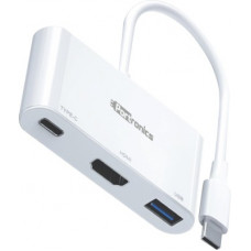 Deals, Discounts & Offers on Mobile Accessories - Portronics C-Konnect POR-1041 C-Konnect USB-C Multiport Adapter HDMI Connector(White)