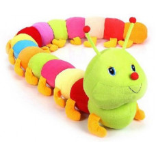 Deals, Discounts & Offers on Toys & Games - LOVE2SHOP Soft Cute Caterpillar - 55 cm(Multicolor)