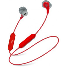 Deals, Discounts & Offers on Headphones - JBL Endurance RunBT IPX5 Sports Bluetooth Headset(Red, Grey, Wireless in the ear)