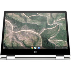 Deals, Discounts & Offers on Laptops - HP ChromeBook Celeron Dual Core - (4 GB/64 GB EMMC Storage/Chrome OS) 12b-ca0006TU Chromebook(12 inch, Natural Silver, 1.35 kg)