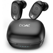 Deals, Discounts & Offers on Headphones - boAt Airdopes 201 Bluetooth Headset(Active Black, True Wireless)
