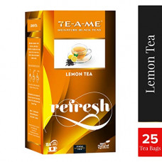 Deals, Discounts & Offers on Grocery & Gourmet Foods - TE-A-ME Signature Black Lemon Tea, 25 Tea Bags (3 Flavored Bags Free)