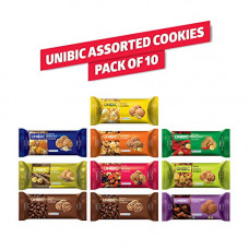 Deals, Discounts & Offers on Grocery & Gourmet Foods - Unibic Assorted Cookies 75g (Pack of 10)