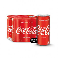 Deals, Discounts & Offers on Grocery & Gourmet Foods - Coca Cola 300ml (Pack of 6)