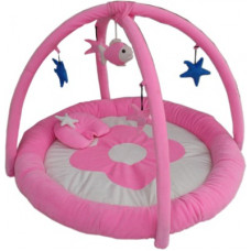 Deals, Discounts & Offers on Toys & Games - Amardeep Baby Playgym Cum Playmat (Pink)