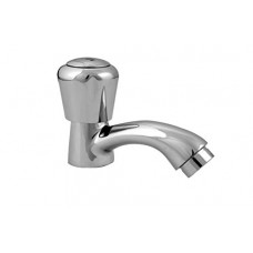 Deals, Discounts & Offers on  - Visko Dazzling 2014 Brass Pillar Cock Tap Faucet (Silver, Chrome Finish)