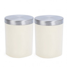 Deals, Discounts & Offers on Home & Kitchen - All Time Plastic Canister Set, 1.35 litres, Set of 2, Cream