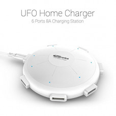 Deals, Discounts & Offers on  - Portronics POR 343 UFO 6 Ports 8A Home Charging Station (White)